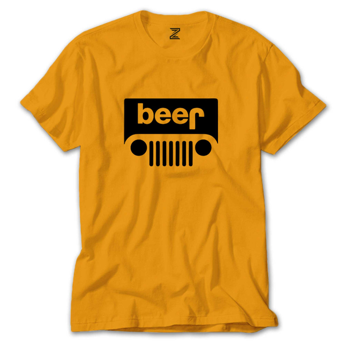 Beer renkli tişört