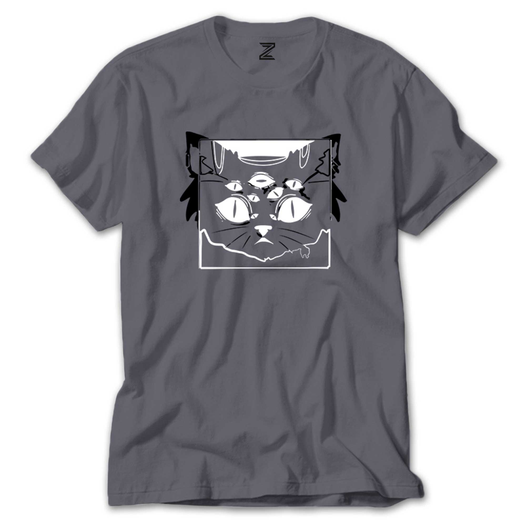 Cat Chakra Renkli Tişört