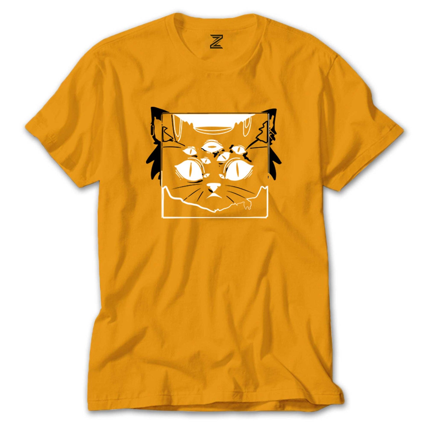 Cat Chakra renkli tişört
