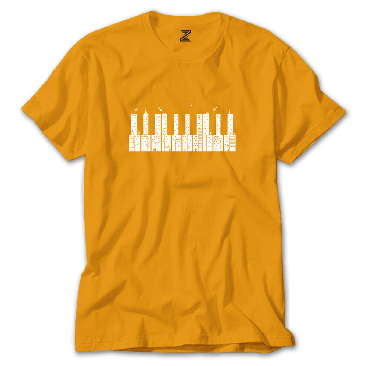 City Piano renkli tişört