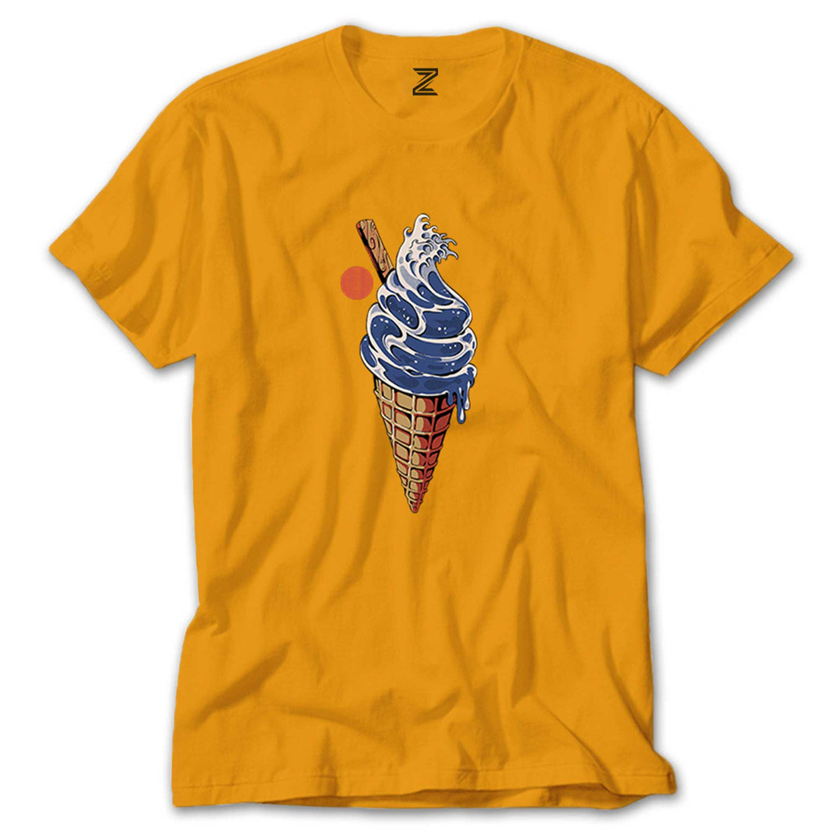 Ice Cream Ocean renkli tişört