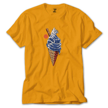 Ice Cream Ocean Renkli Tişört