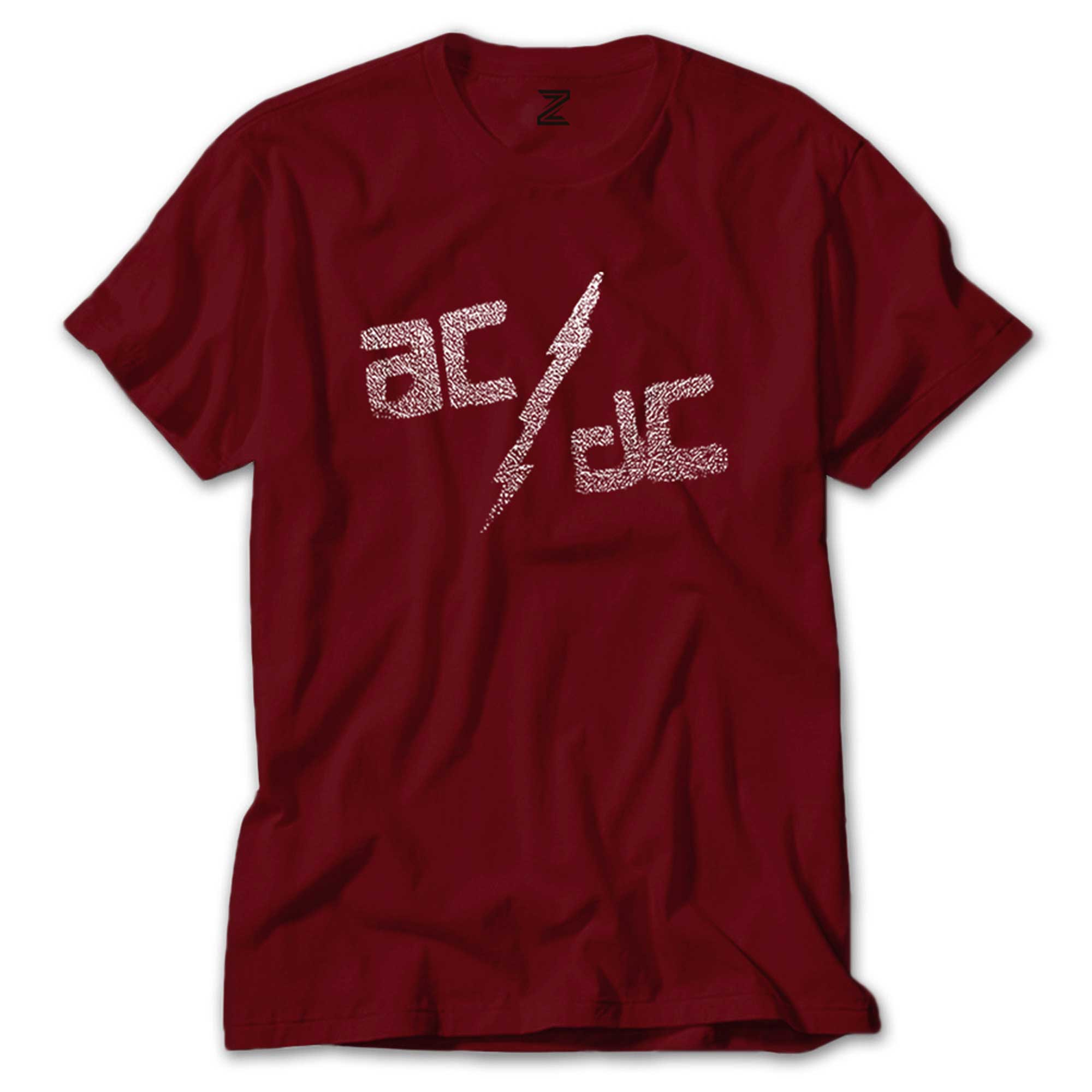 AC DC Sprayed Renkli Tişört