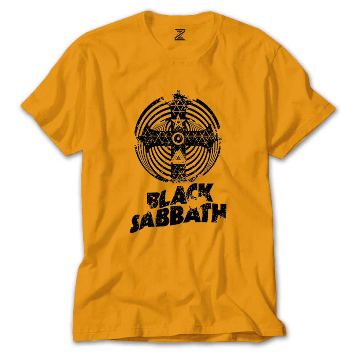 Black Sabbath Band Cross Paranoid renkli tişört
