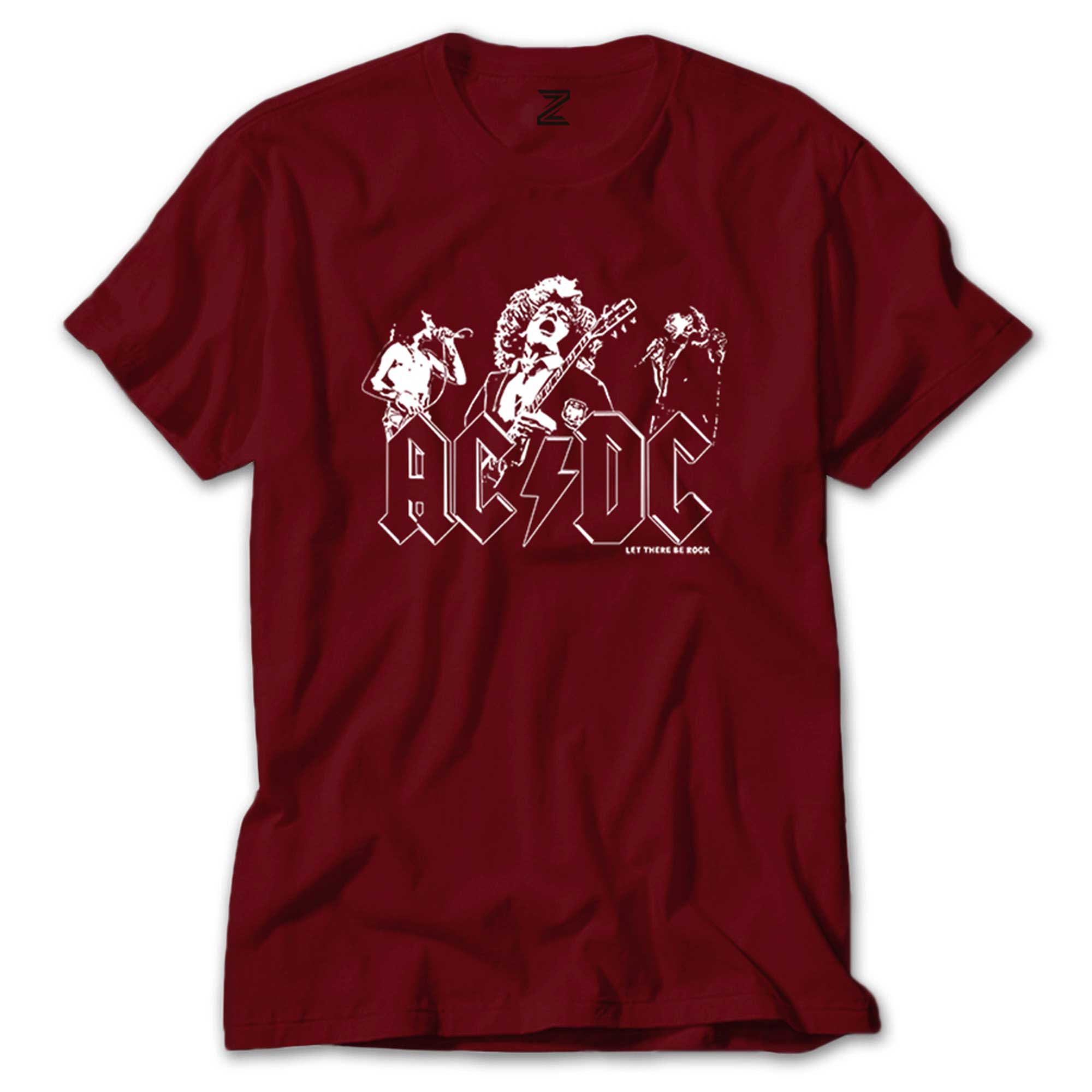 AC DC Let There Be Rock Renkli Tişört