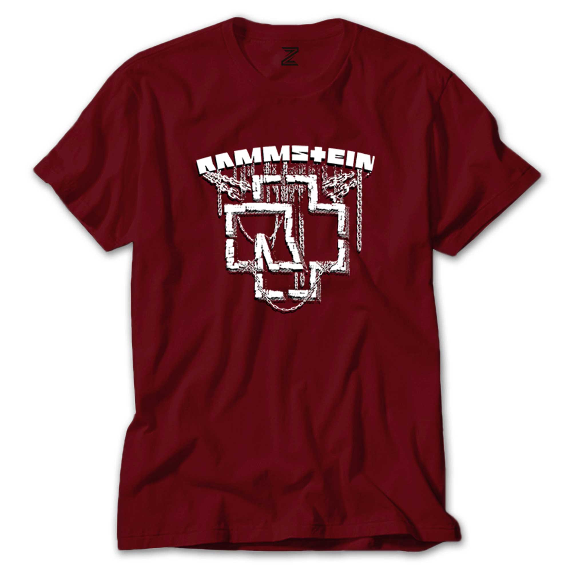 Rammstein Chain Logo Renkli Tişört