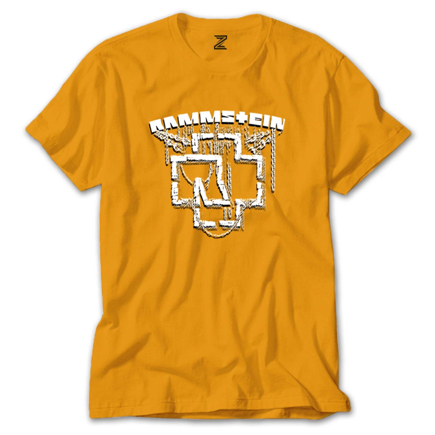 Rammstein Chain Logo Renkli Tişört