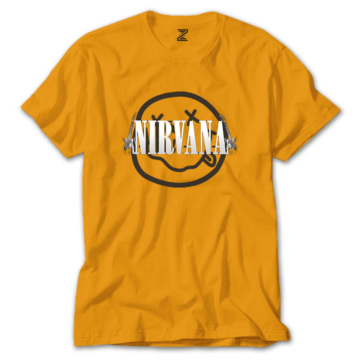 Nirvana Guitar renkli tişört