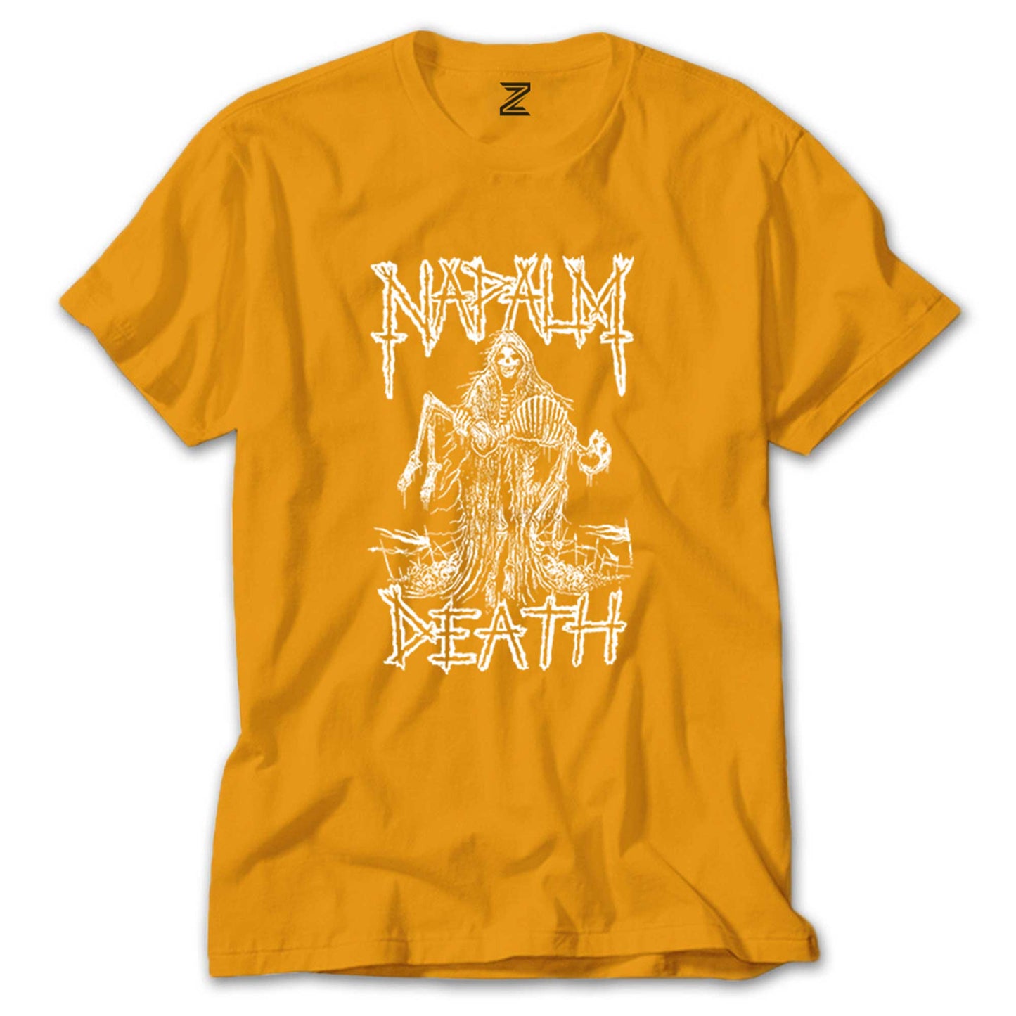 Napalm Death Skeleton Renkli Tişört
