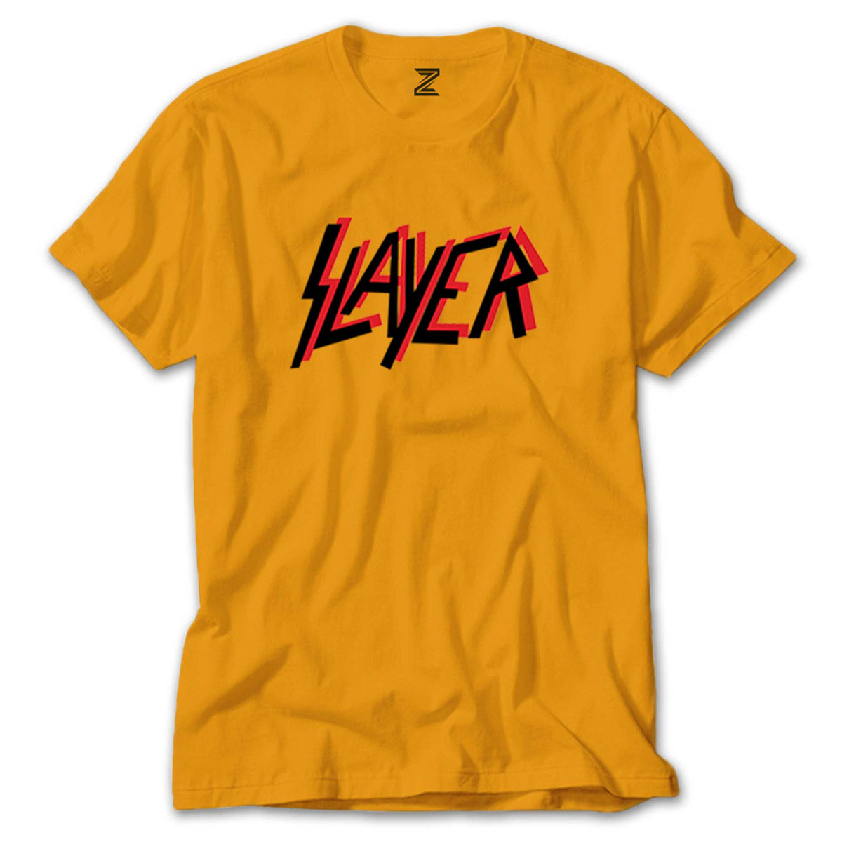 Slayer Flat Logo Renkli Tişört
