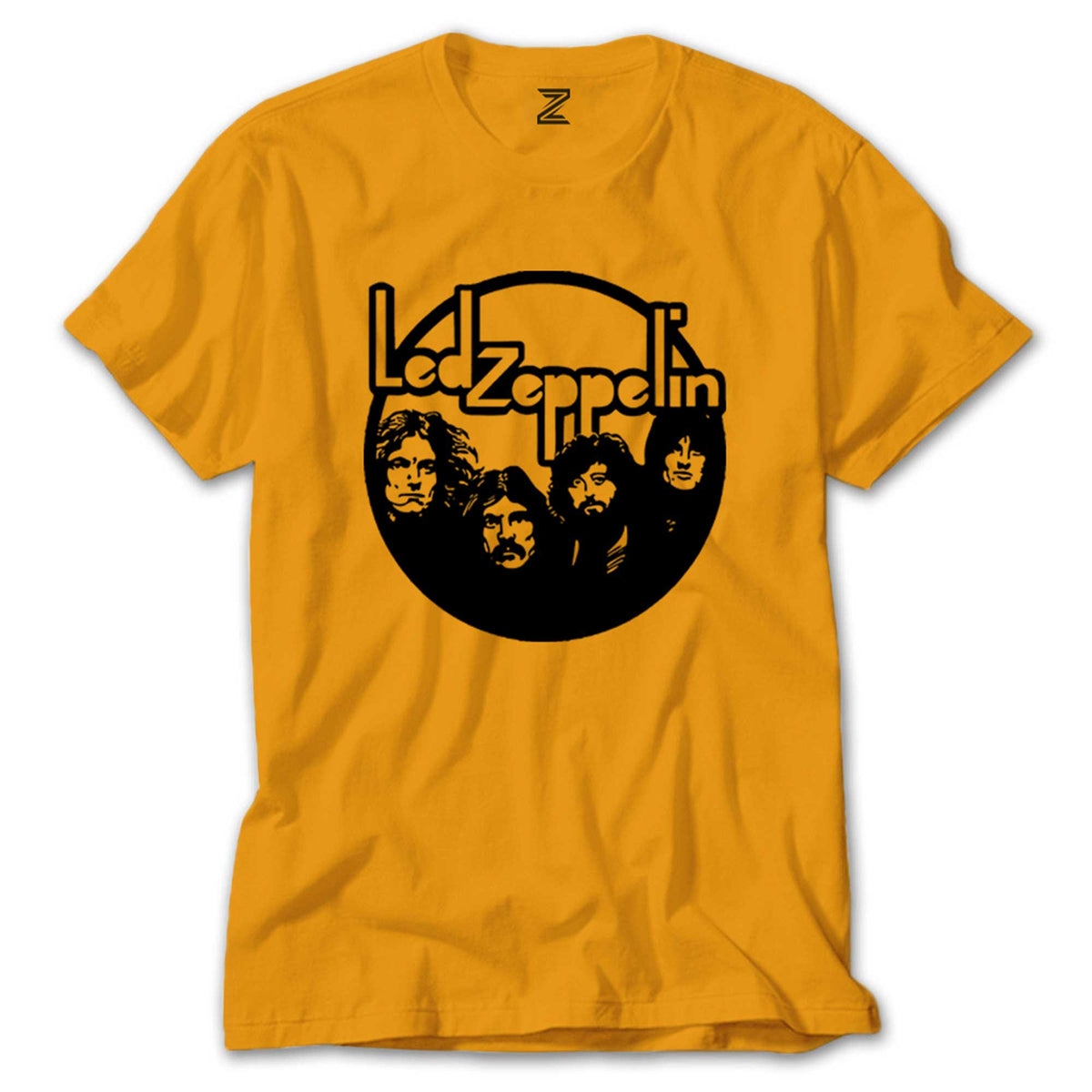 Led Zeppelin Circle renkli tişört