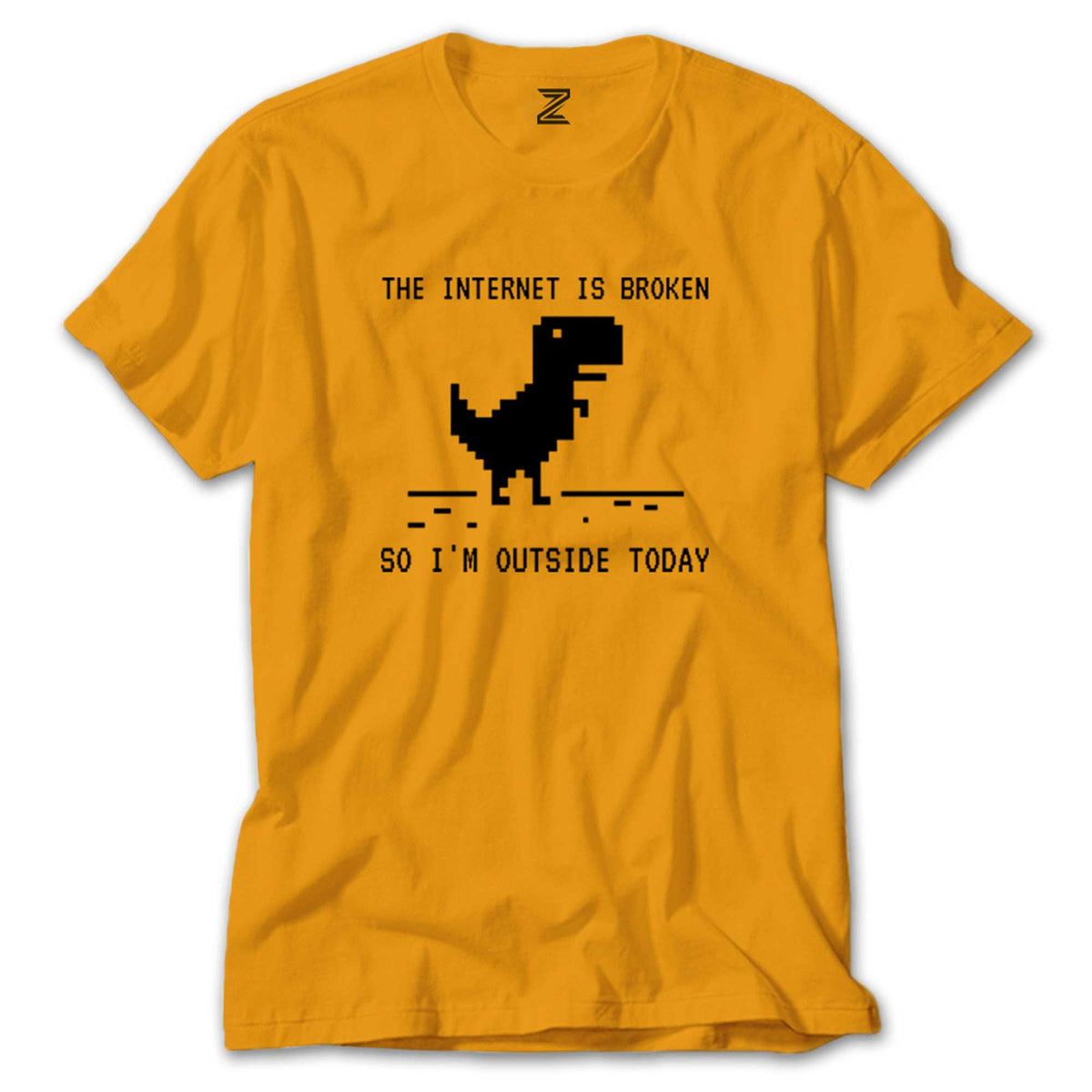 The Internet is Broken renkli tişört