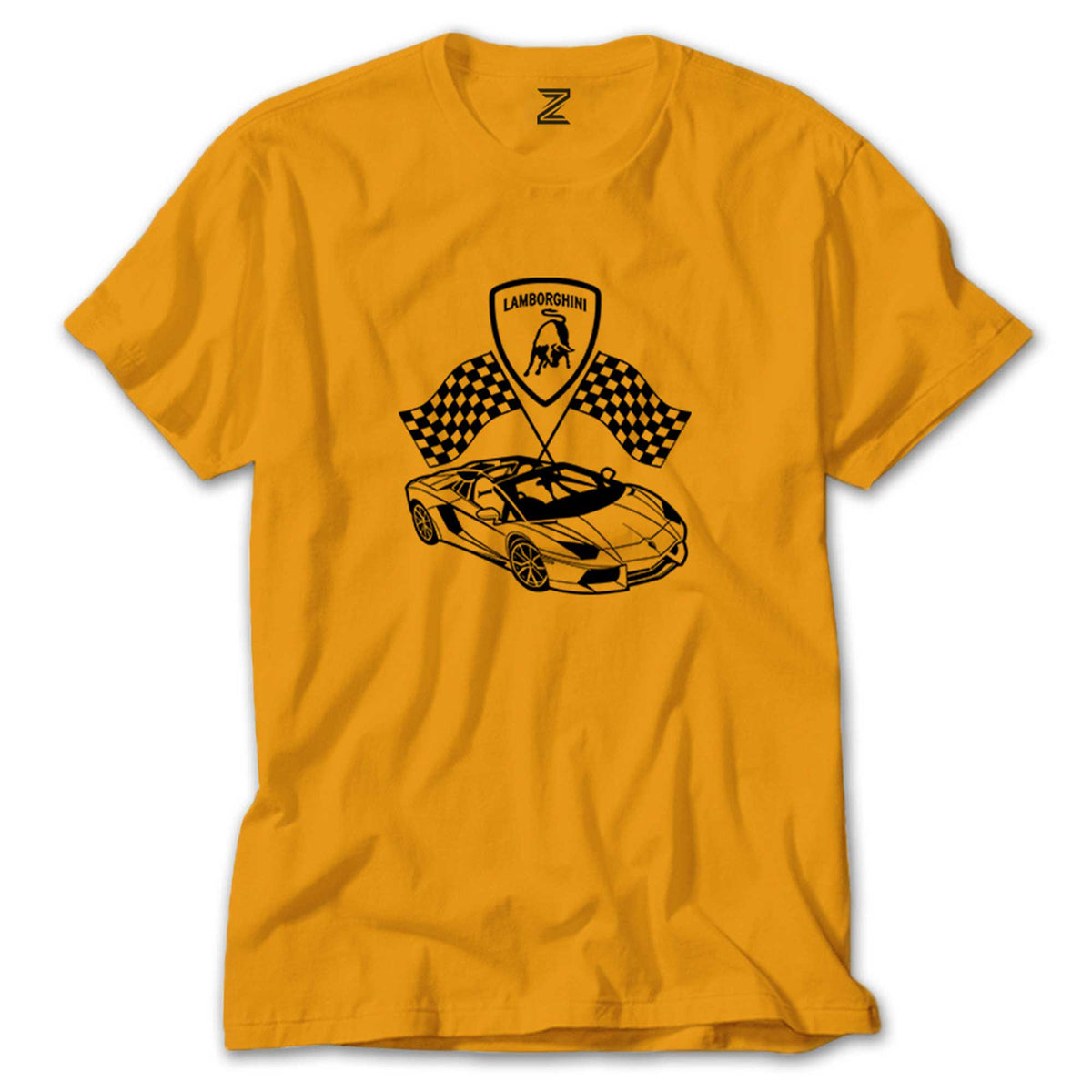 Lamborghini For Racing renkli tişört