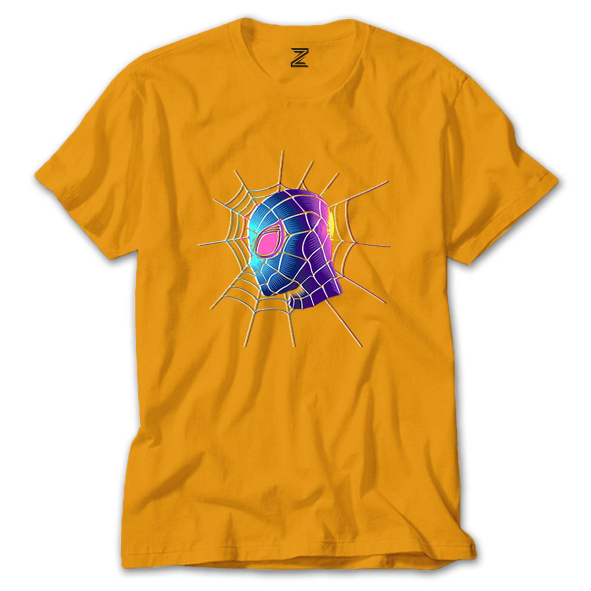 Spiderman Spider Web renkli tişört