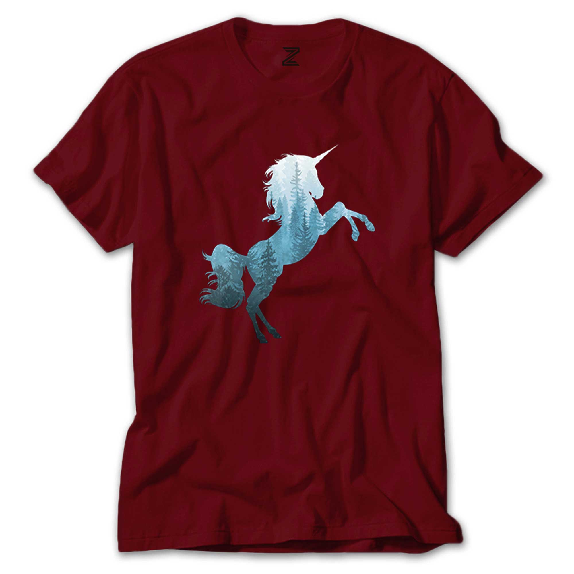 Unicorn Orman Renkli Tişört