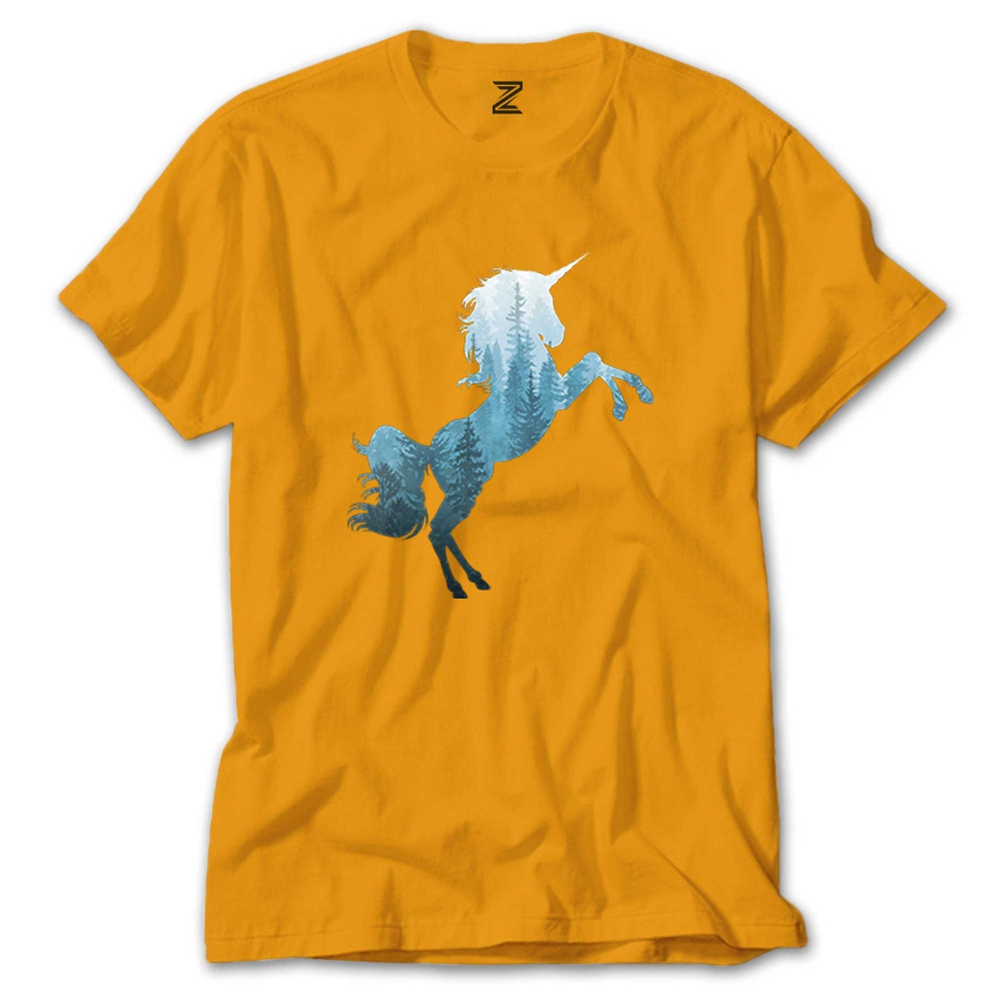 Unicorn Orman Renkli Tişört