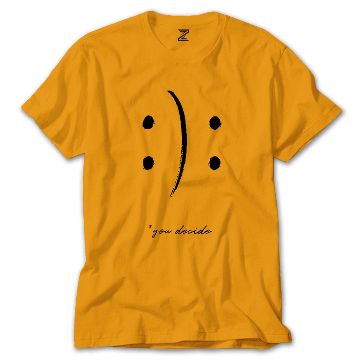 Karar Ver Smile renkli tişört
