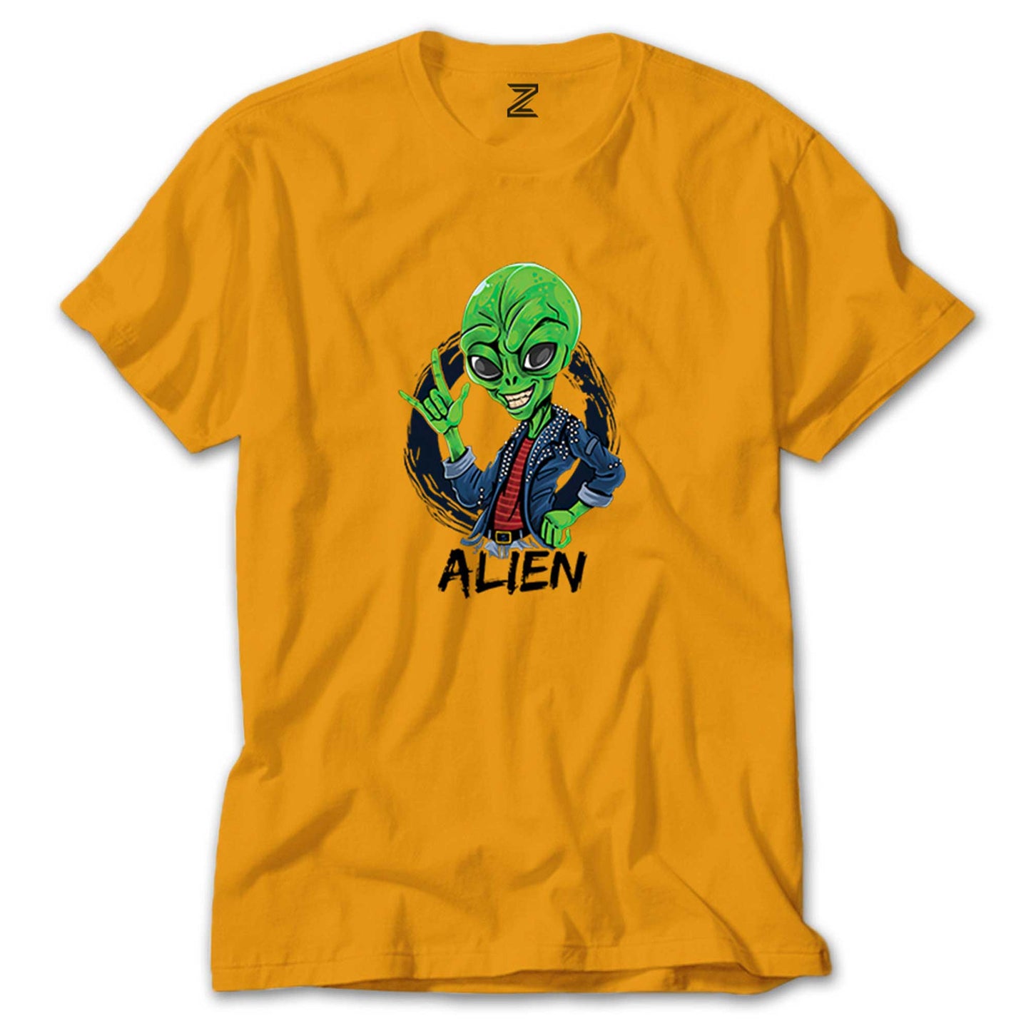 Rock Star Alien Renkli Tişört