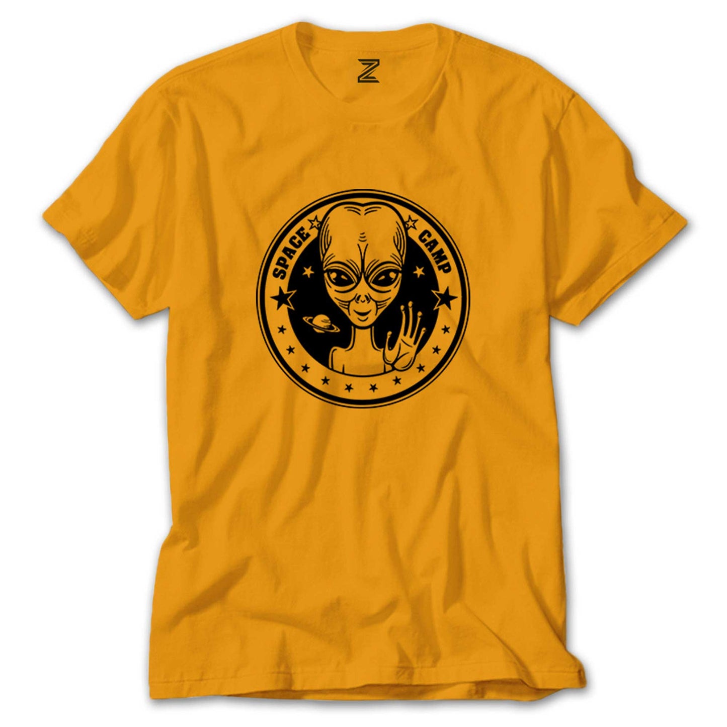 Alien Space Camp Renkli Tişört