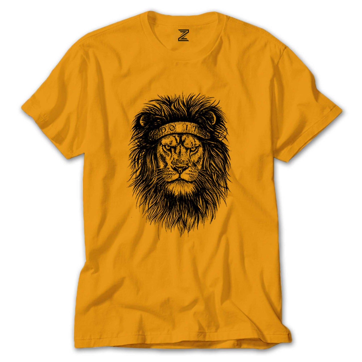 Aslan Just Do It renkli tişört