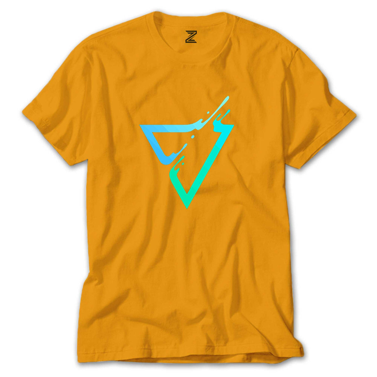 Triangle Logo renkli tişört