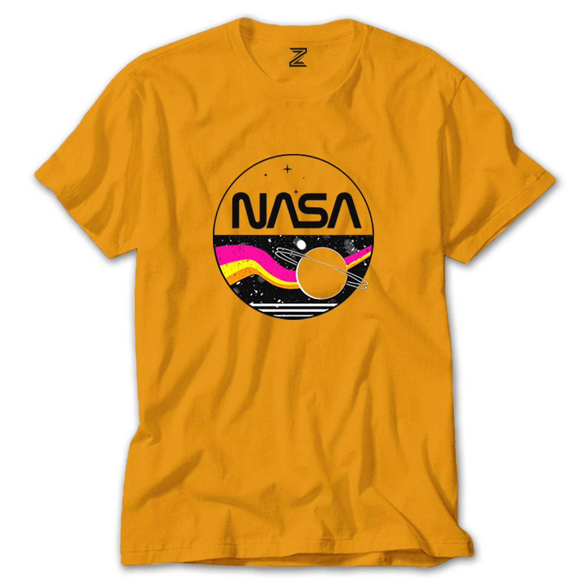 Nasa Retro renkli tişört