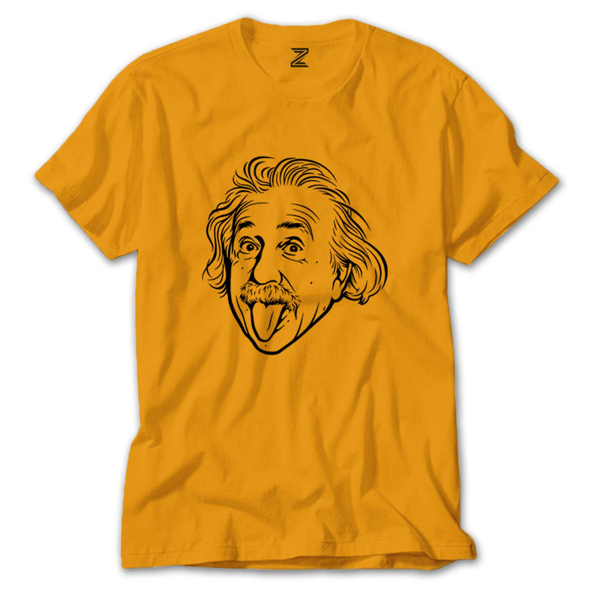 Einstein Lined renkli tişört