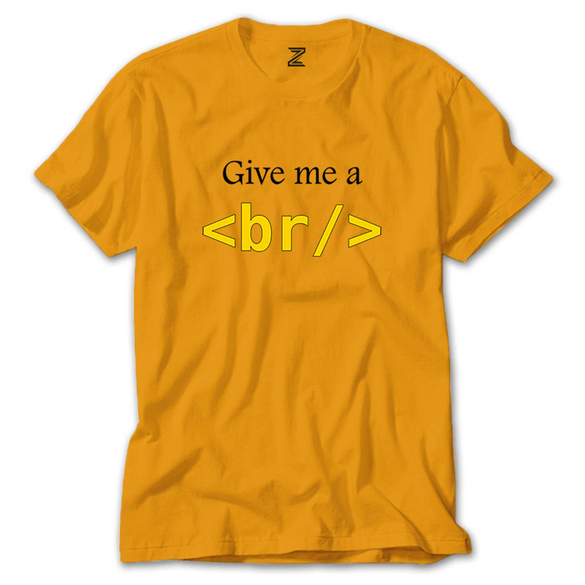 HTML Give Me Br renkli tişört