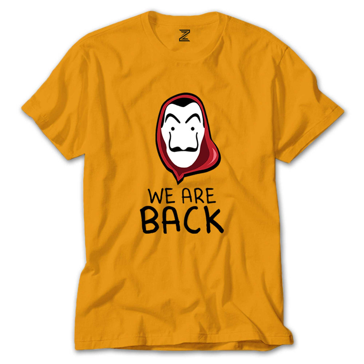 La Casa de Papel We Are Back renkli tişört