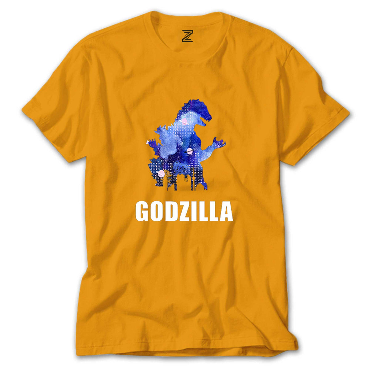 Godzilla in City renkli tişört