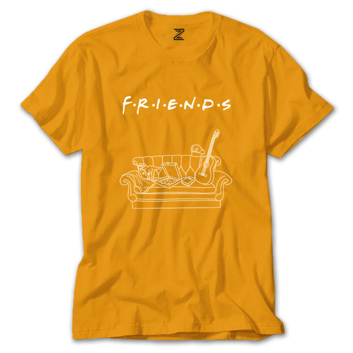 Friends Home renkli tişört