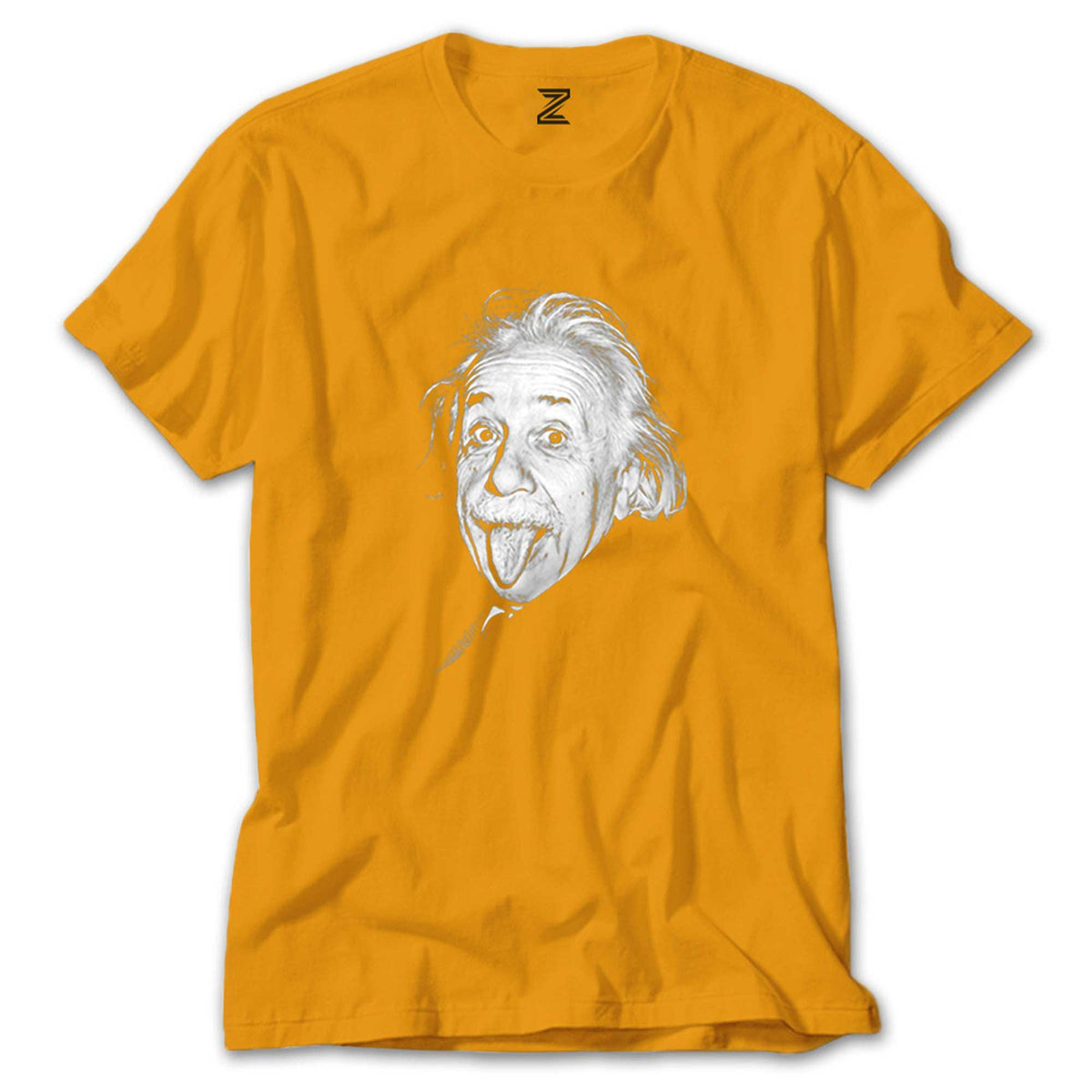 Einstein renkli tişört