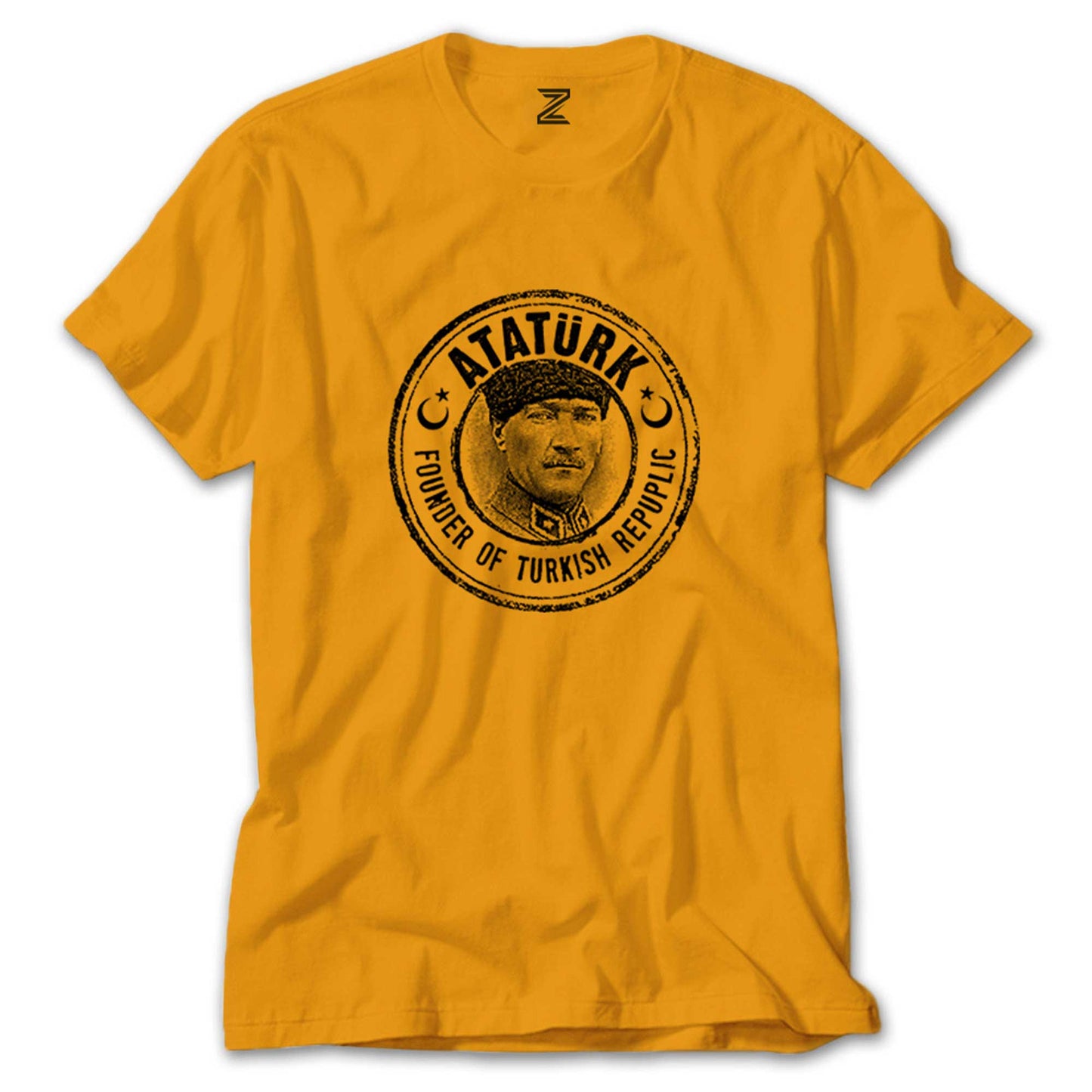 Atatürk Founder Of Turkish Republic Renkli Tişört