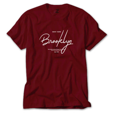 NewYork Brooklyn U.S.A Renkli Tişört