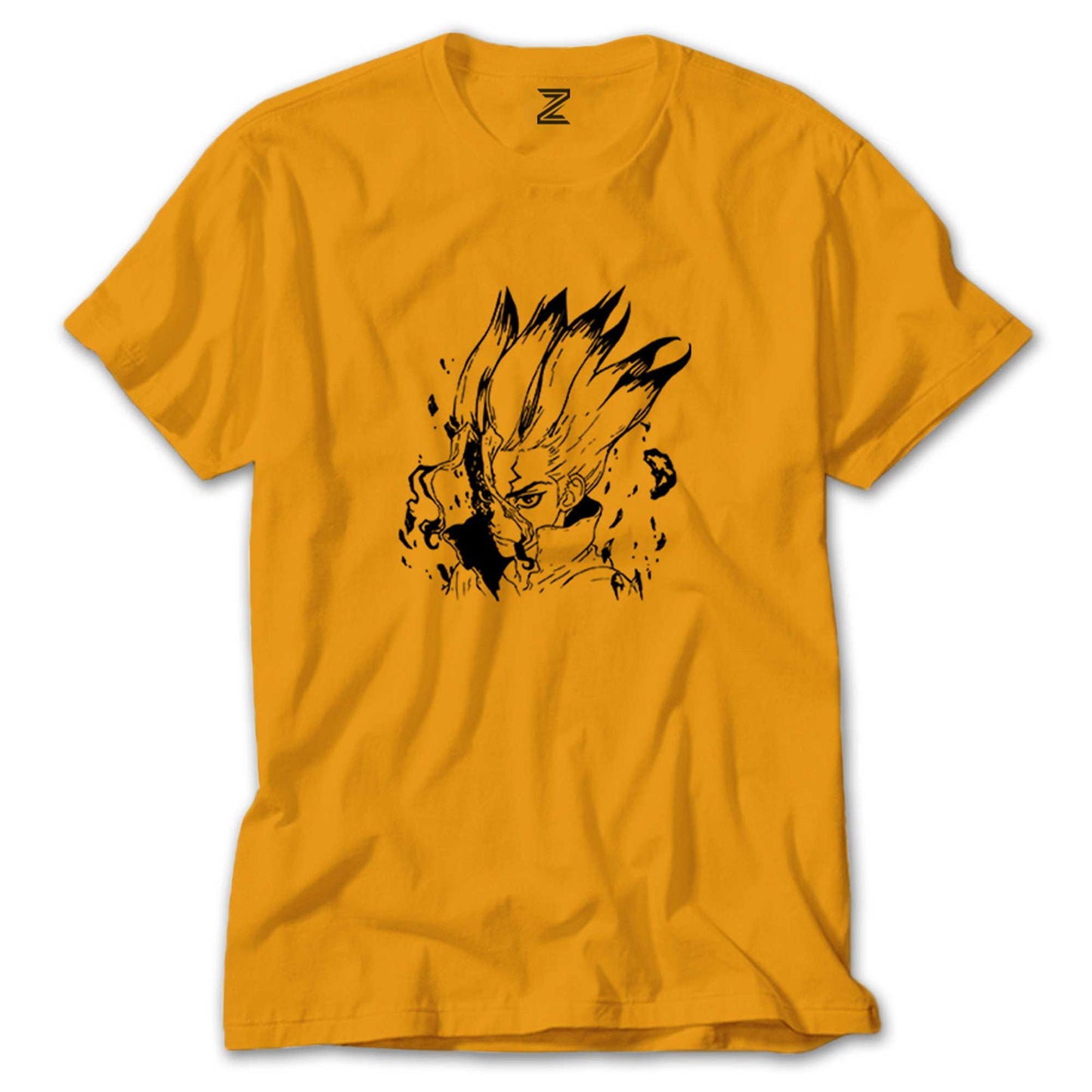 Dr.Stone Face Renkli Tişört