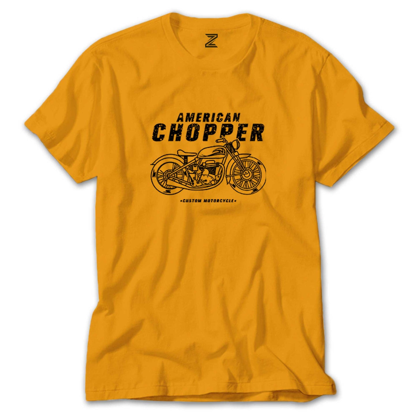 American Chopper renkli tişört
