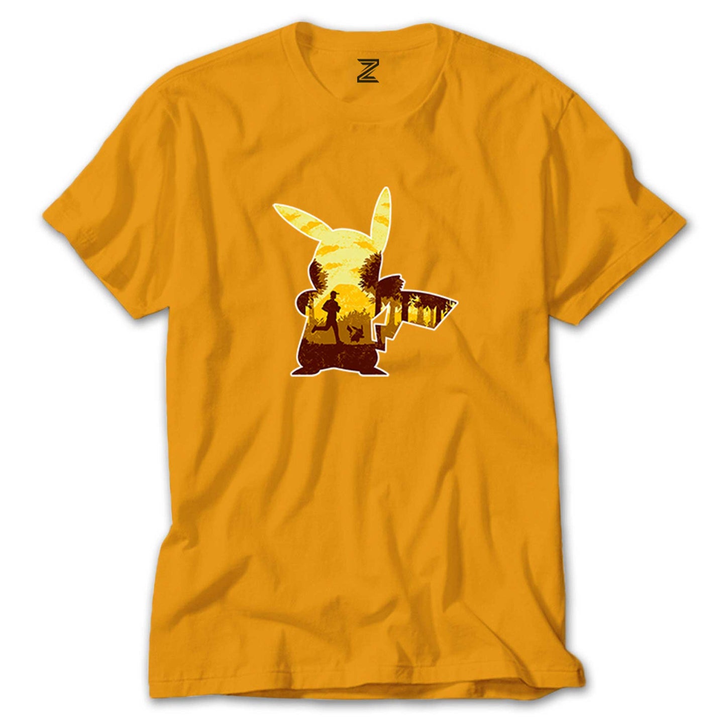 Pikachu Mask Renkli Tişört