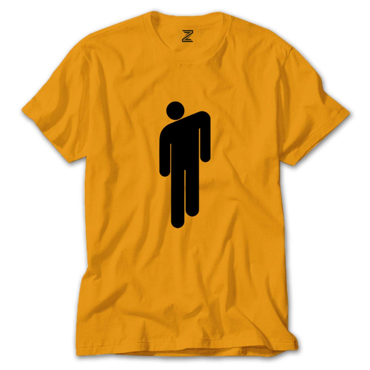 Billie Eilish Logo Black Renkli Tişört