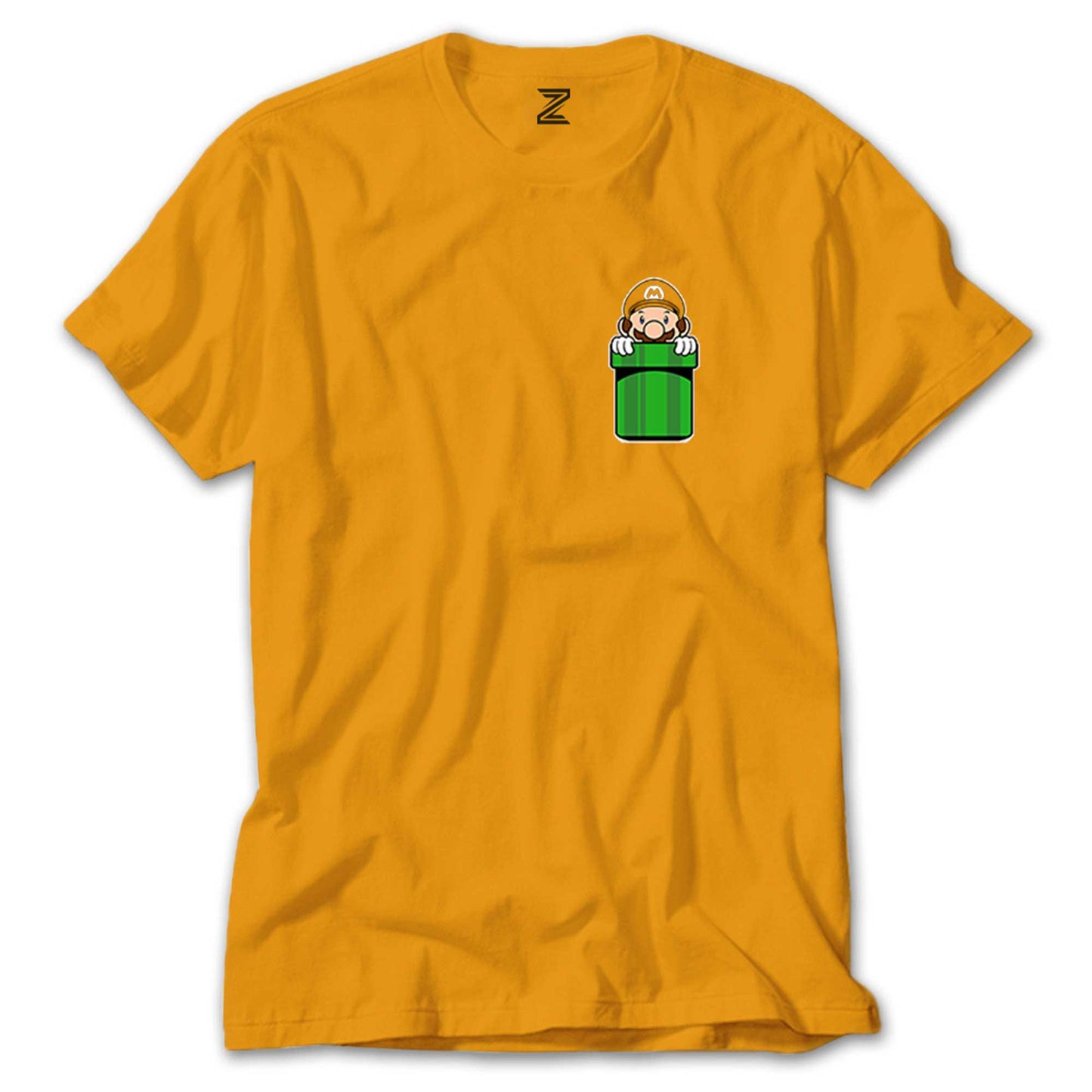 Super Mario Pocket renkli tişört