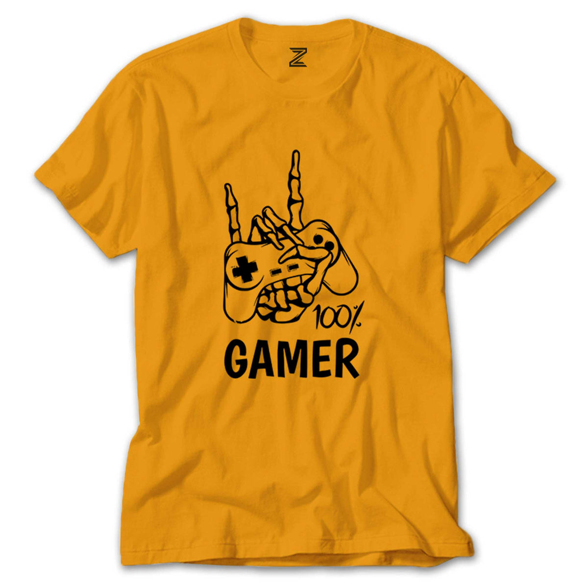 Gamer %100 renkli tişört