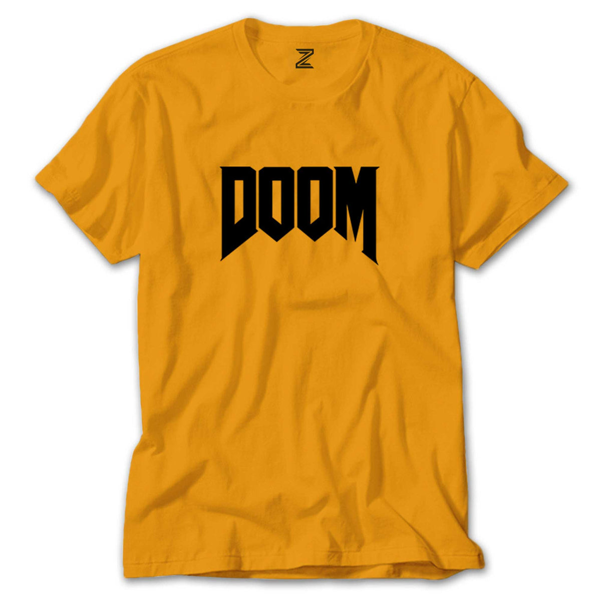 Doom Logo renkli tişört