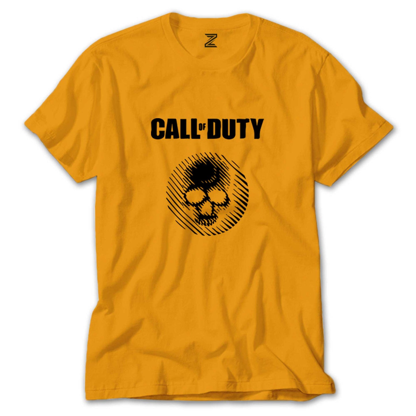 Call of Duty Skull renkli tişört