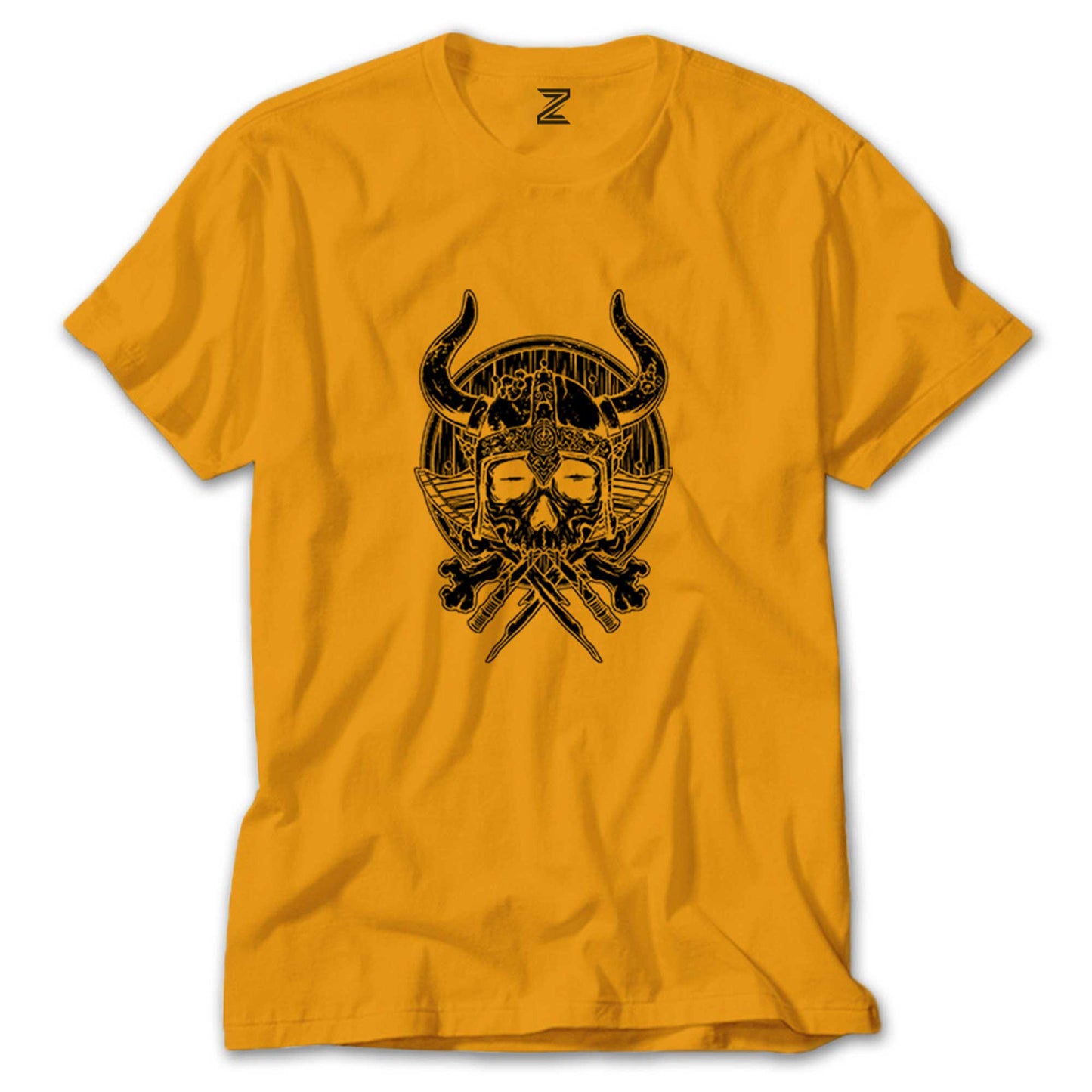 Vikings Rollo Thor Skull Renkli Tişört
