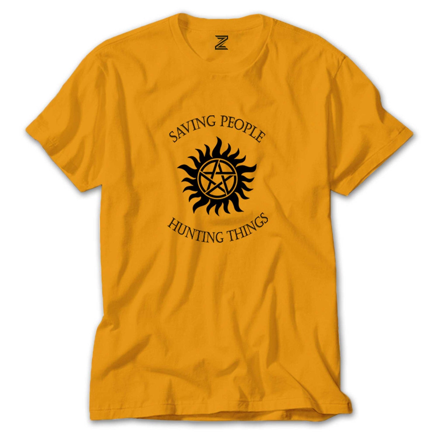 Supernatural Saving People Renkli Tişört