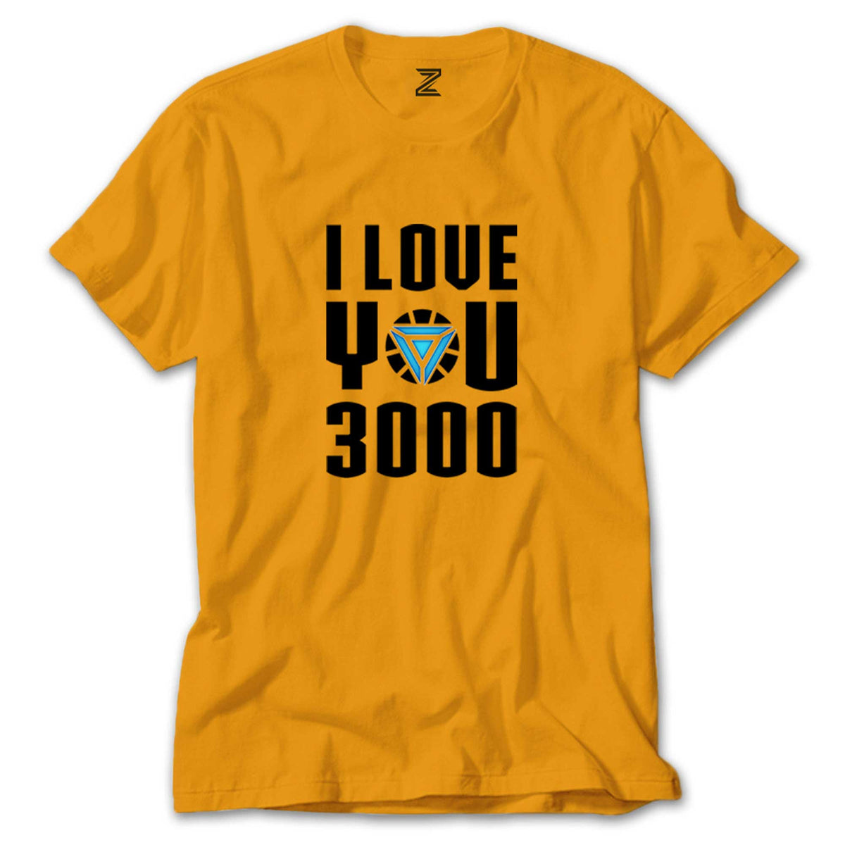 Iron Man Love 3000 renkli tişört