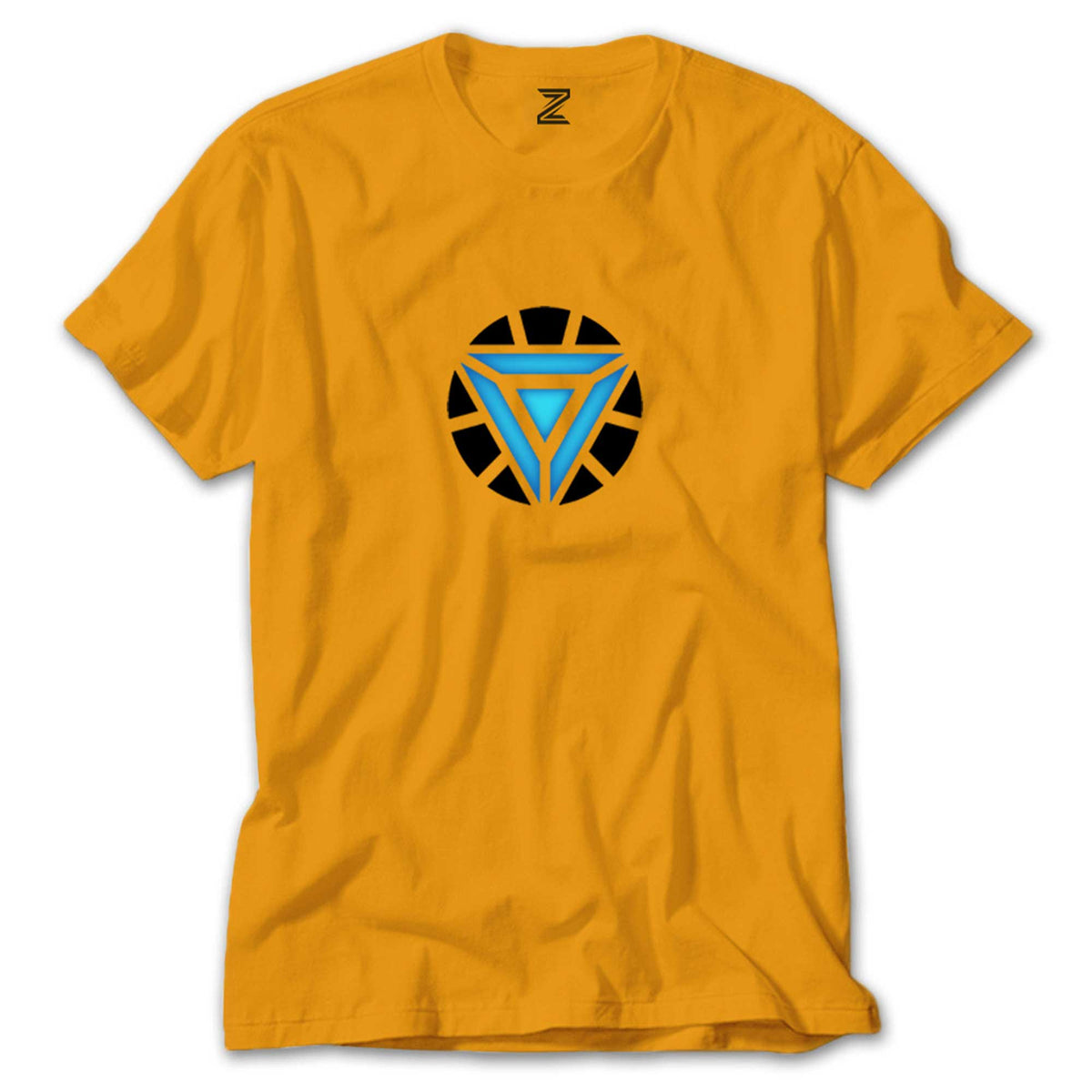 Iron Man 2019 Arc Reactor renkli tişört