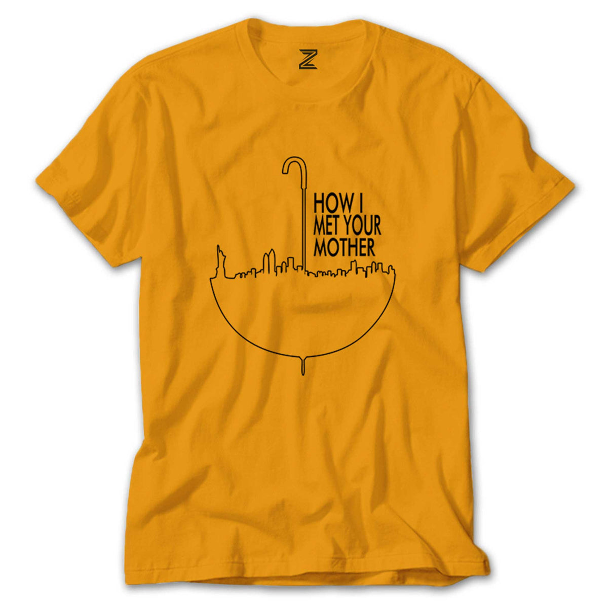 How I Met Your Mother Umbrella renkli tişört