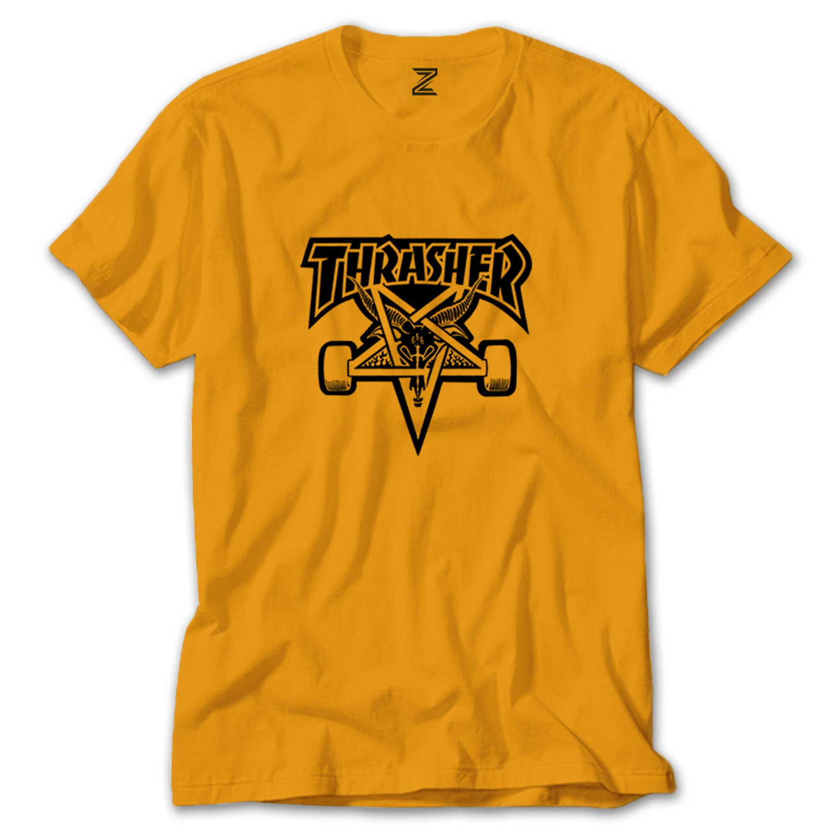 Thrasher 666 renkli tişört