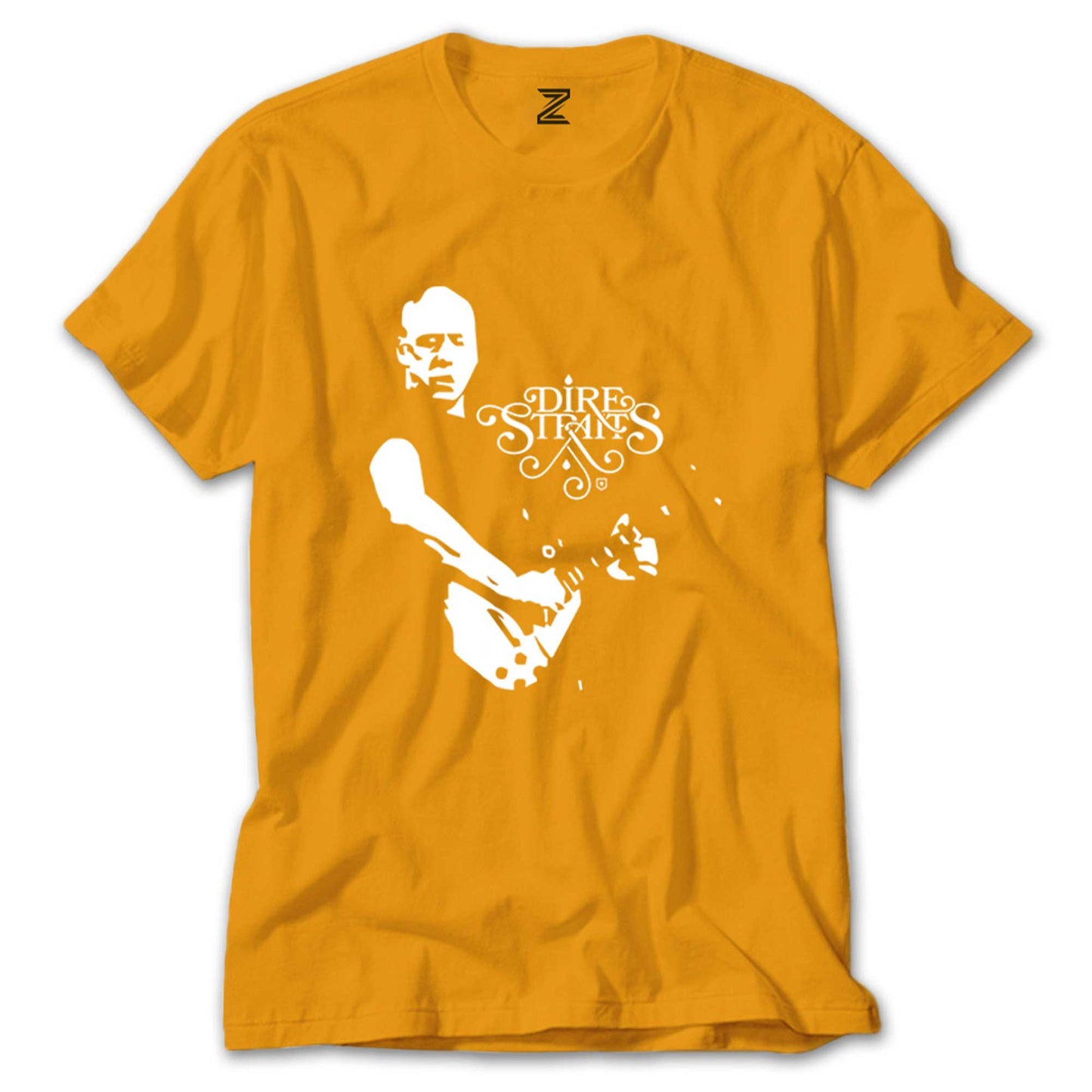 Dire Straits Guitar Renkli Tişört
