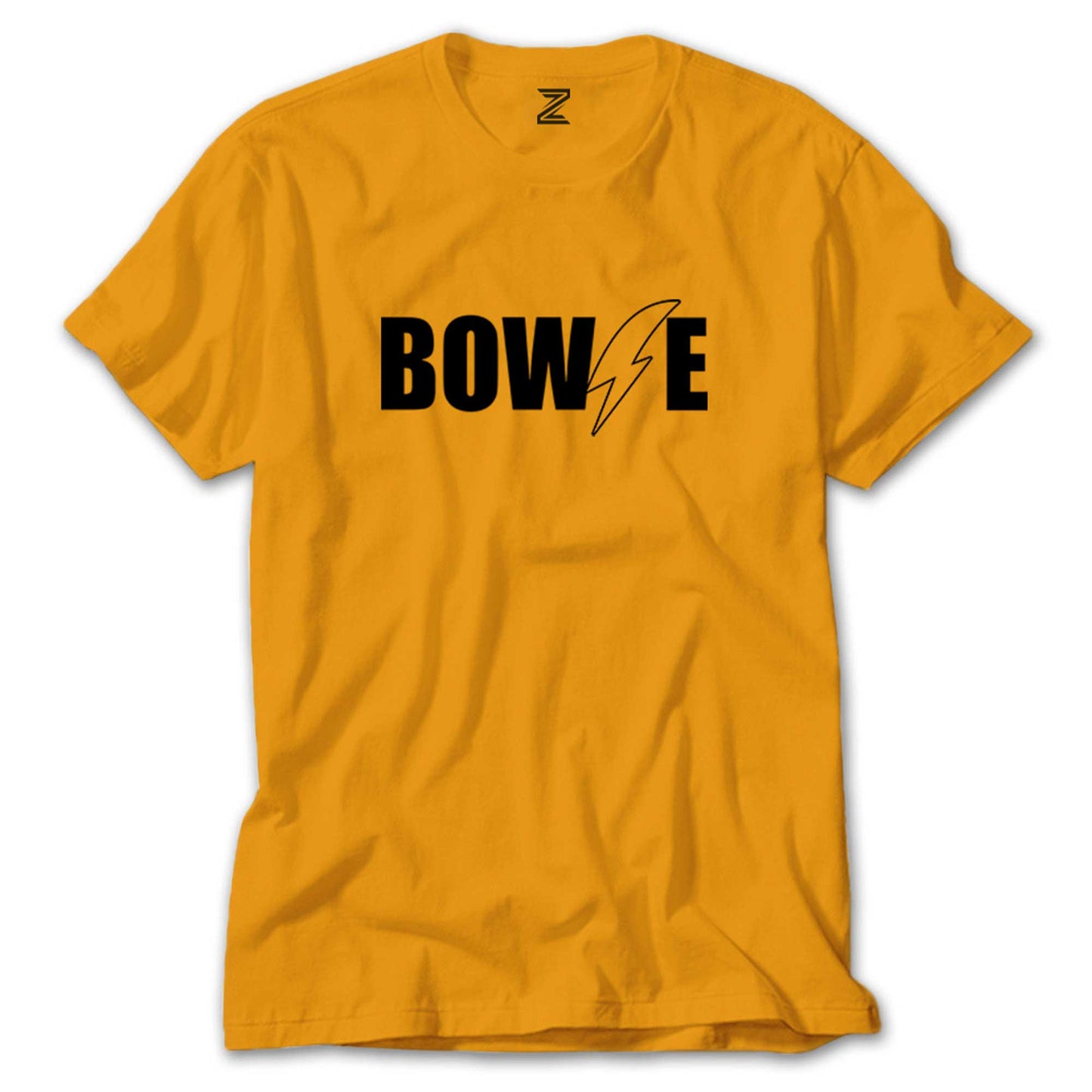 David Bowie Logo Renkli Tişört